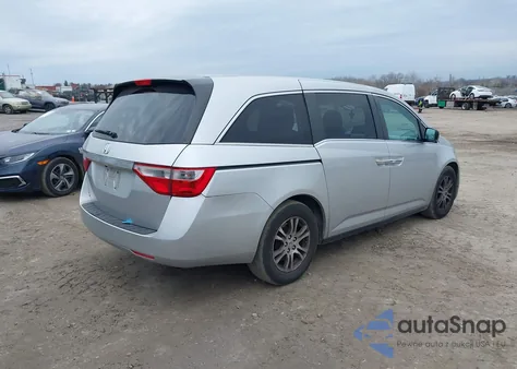 2013 Honda Odyssey Ex z USA, uszkodzony, nr VIN 5FNRL5H40DB019545